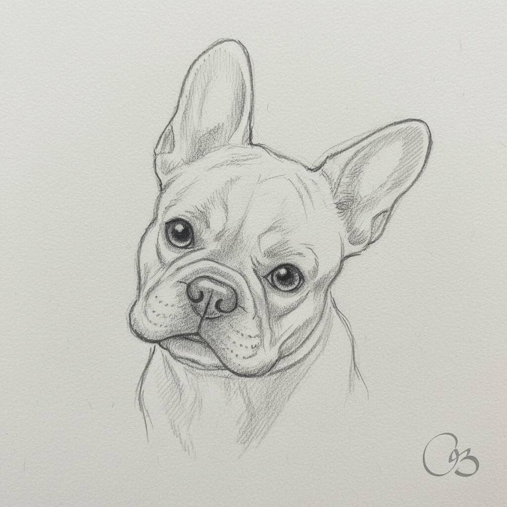 Desenho de um cachorrinho fofo para colorir