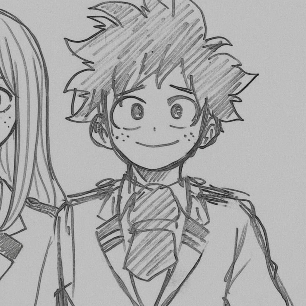 Desenho de dois personagens fofos prontos para colorir