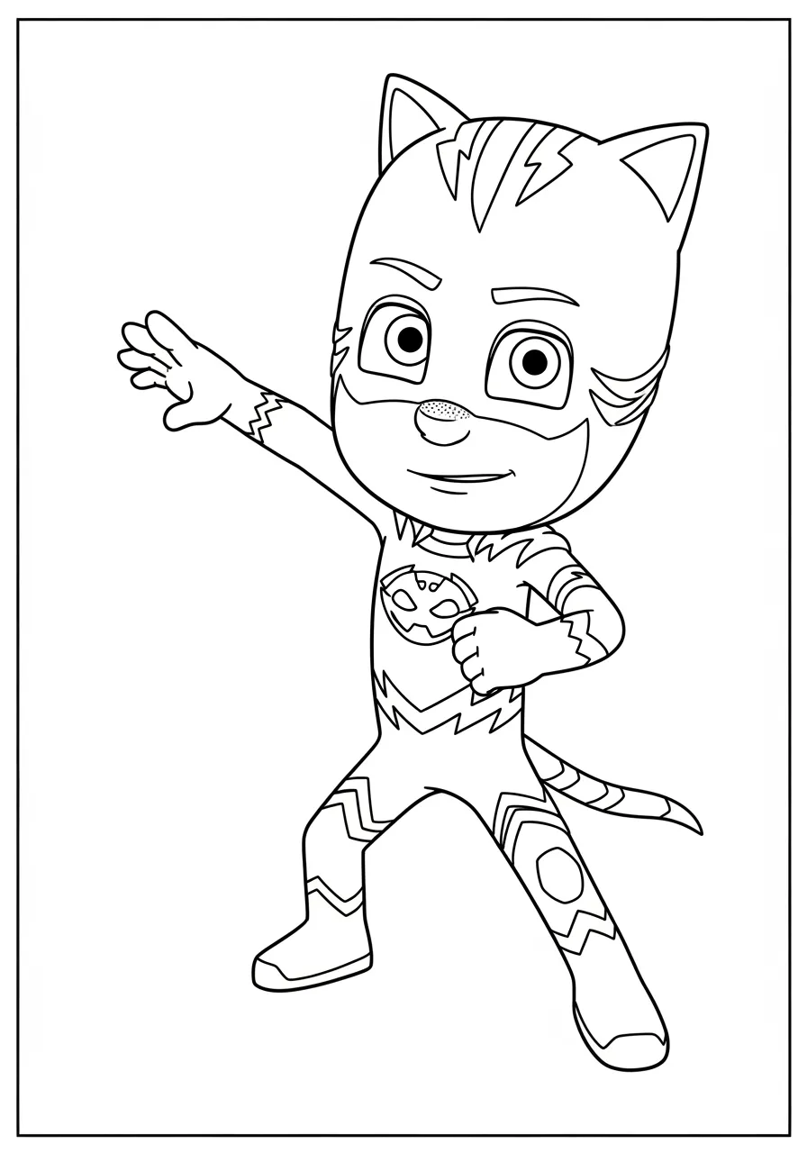 Desenhos de PJ Masks Para Colorir para colorir