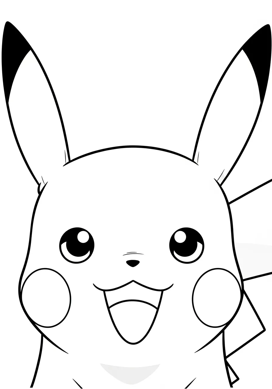 Desenhos do Pikachu Para Colorir para colorir