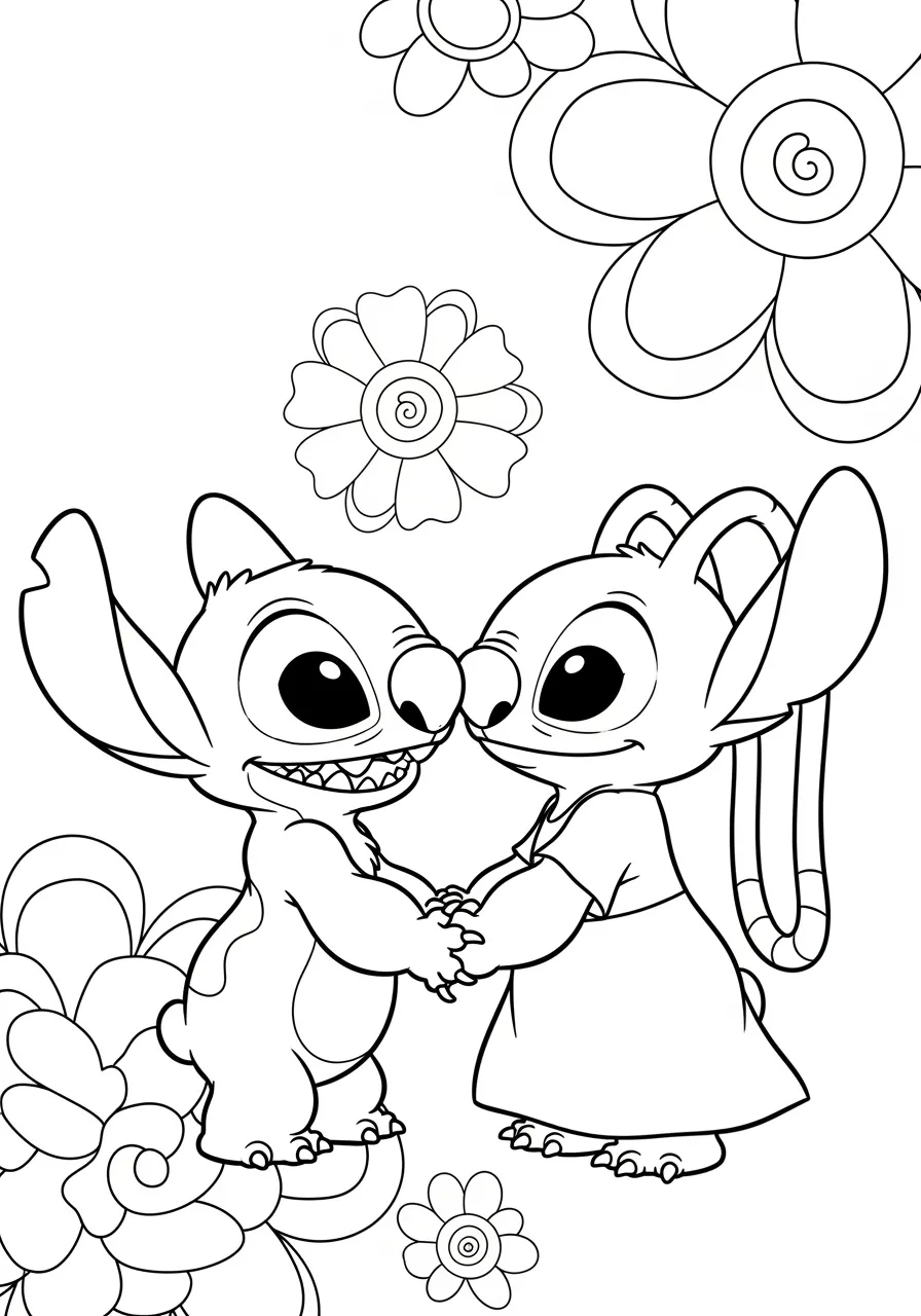 Desenhos do Stitch Para Colorir para colorir
