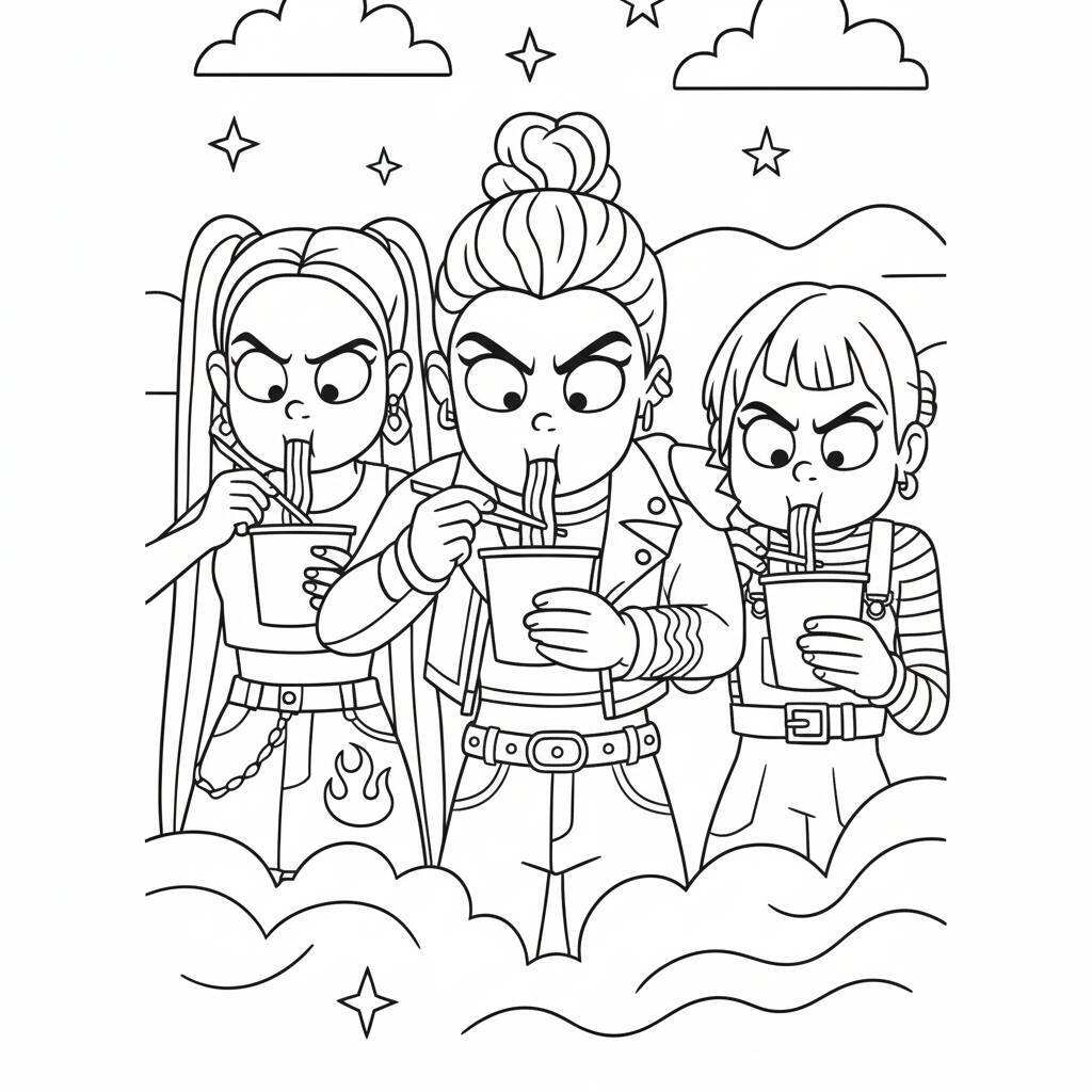 Ideias de Desenhos Fofos Para Desenhar para colorir